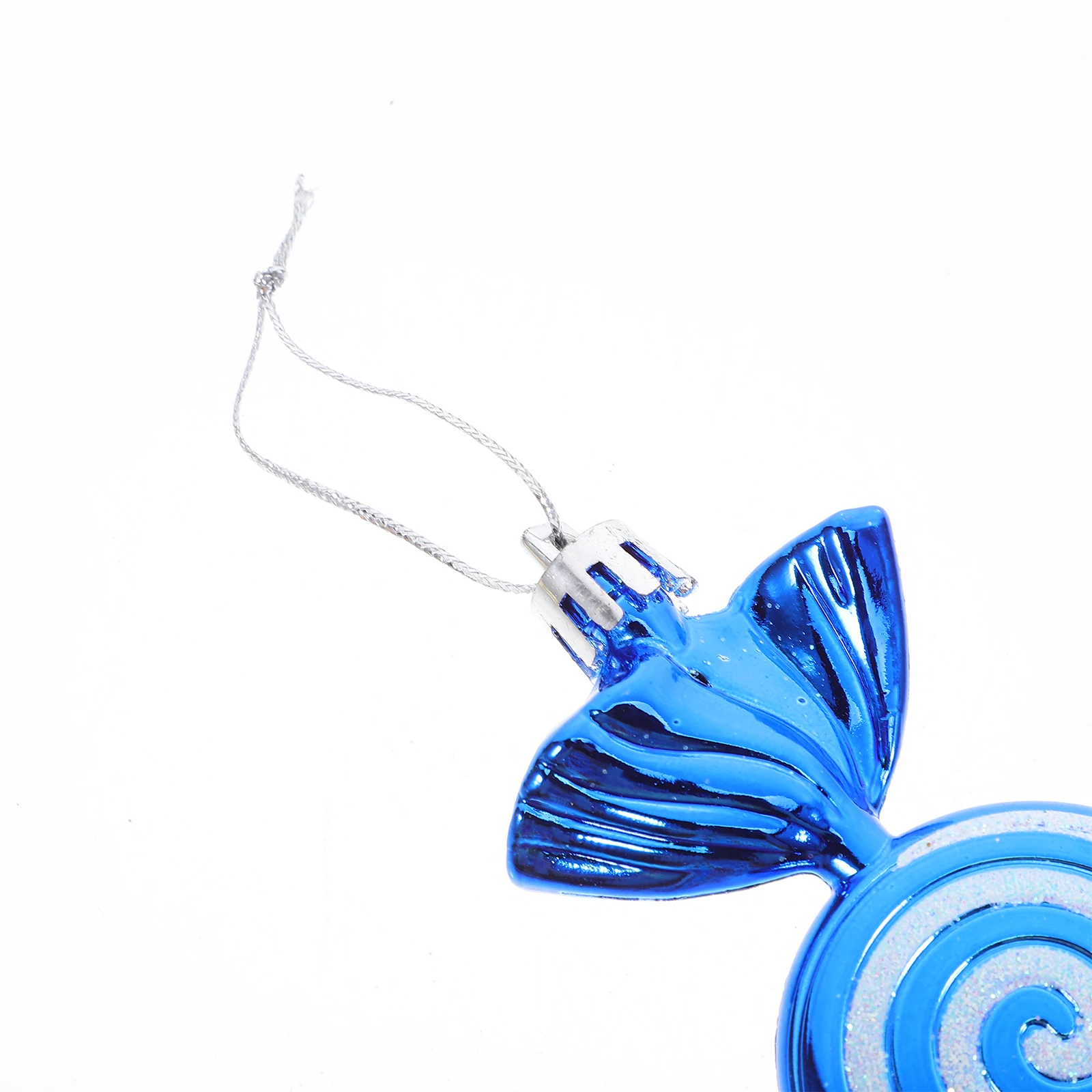 

4pcs Christmas Candy Pendant Plastic Decorations For Tree Wedding Party Hanging Ornament Xmas Tree Sweets Crafts Bar