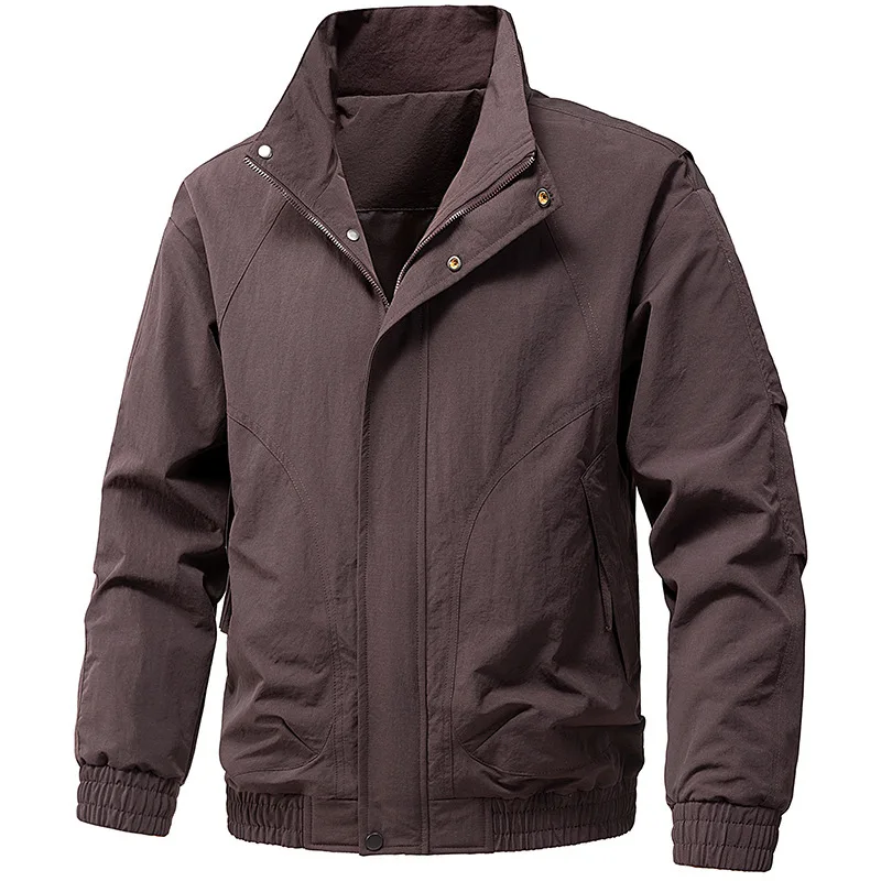 Men's Thin Outdoor Jacket 2026 Spring Autumn High-End Trend New Clothing for Men