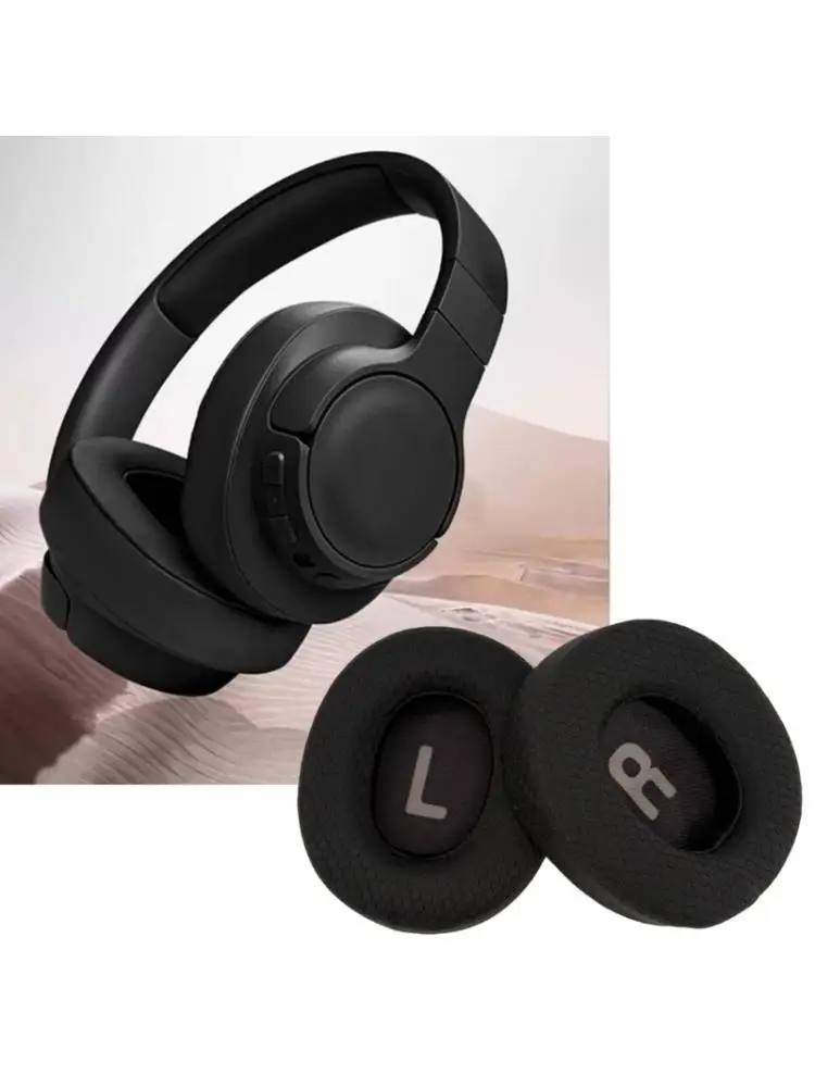 R53C 1 Pair Comfortable Ear Cushions Soft Earphone Cover Protective Earpads for T700BT T710 720 Replacement Earmuffs