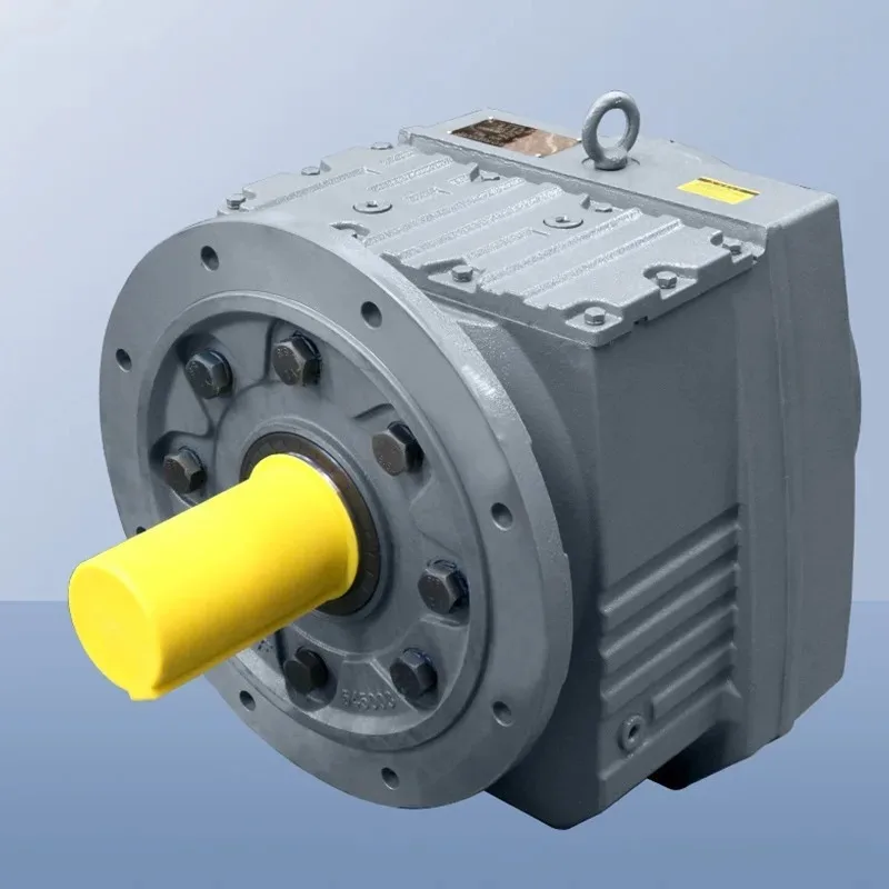 RF Series Hardened Helical Gear Reducer High Torque Low Noise Heavy Duty Industrial Drive Transmission Metal Gearbox Spare Parts