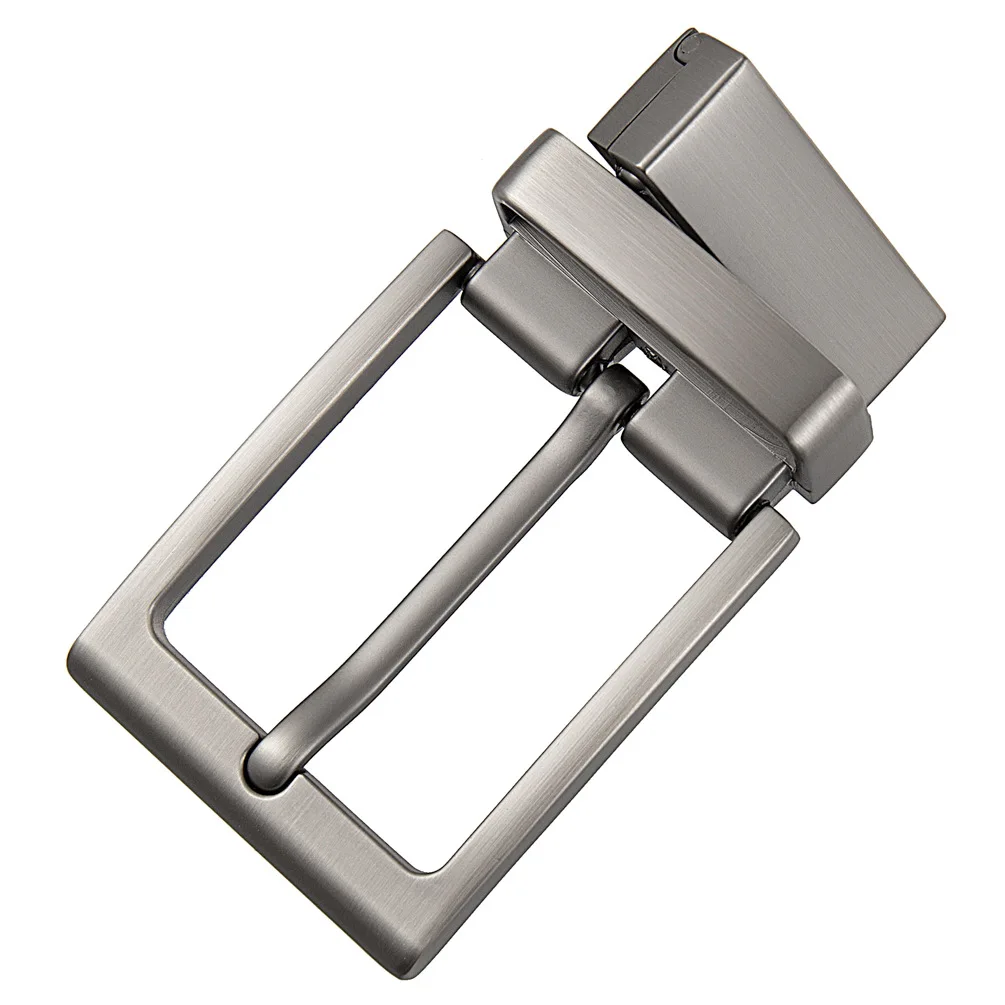 Rotatable Belt Buckle Head for Men New Fashion Belt Buckle 3.5cm Men's Pin Buckle Belt Head Jeans Pants Waistband