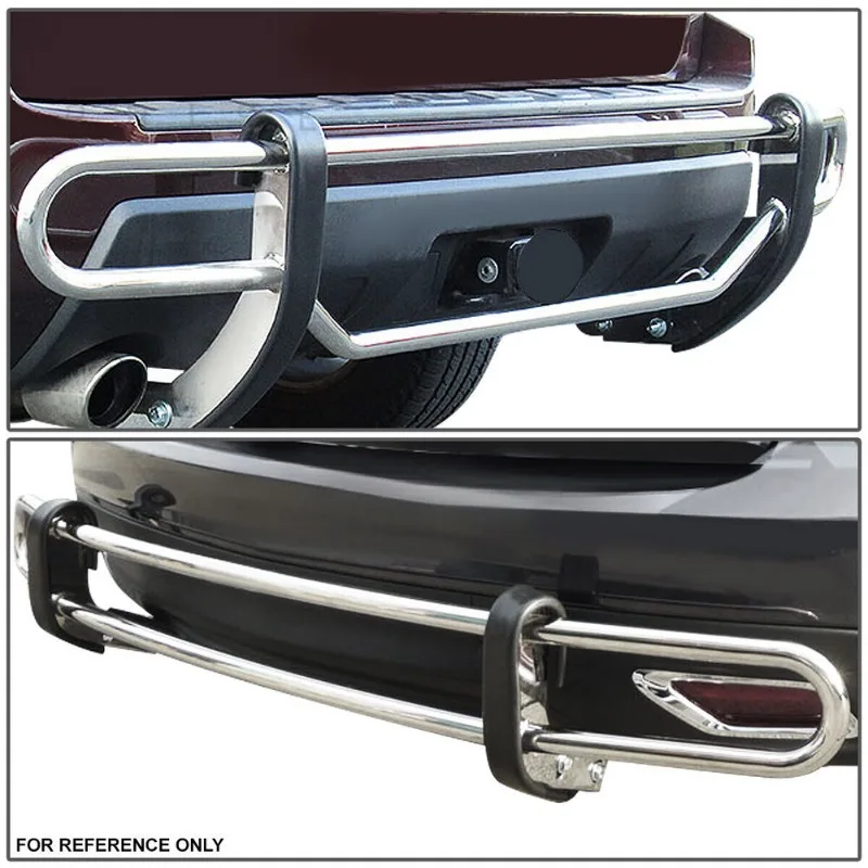 US FOR2005 2006 2007 2008 2009 2010 HONDA ODYSSEY STAINLESS STEEL DOUBLE BAR REAR BUMPER PROTECTOR GUARD