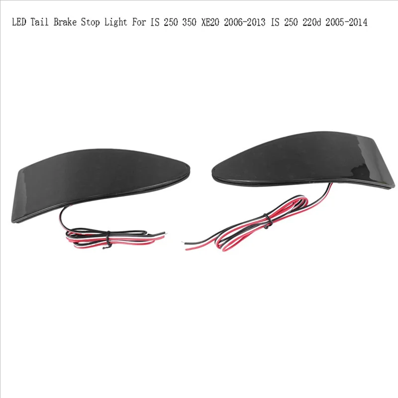 

Leading-Edge-Rear Bumper Reflector Red LED Tail Brake Stop Light For Lexus Is 250 350 XE20 2006-2013 Is 250 220D 05-14