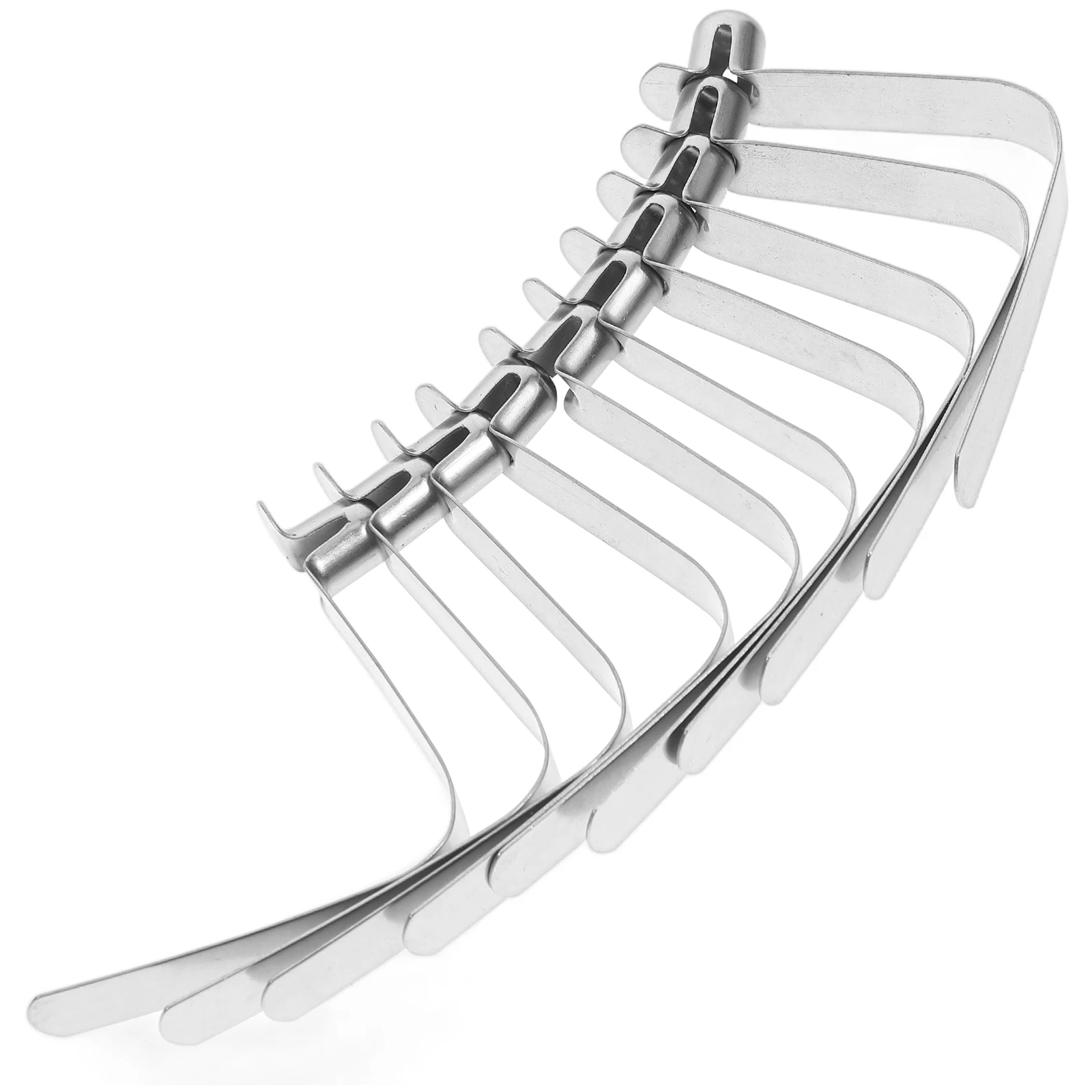 

10pcs Kick Device Durable Spring Clips Reusable Snap Tool Cattle Management Anti-Kick Spring Clip Farm Safety Stainless Steel
