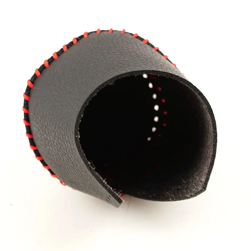 For Toyota Corolla 2007-2016 Manual Shift Lever Car Accessories Microfiber Leather Gear Shift Panel Gear Knob Head Cover Trim