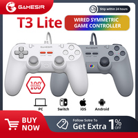 Gamesir - T3 Lite Switch Controller Hall Effect Wired Gamepad With Joystick for PC/Steam/Switch Wired Game Accessoies ﻿