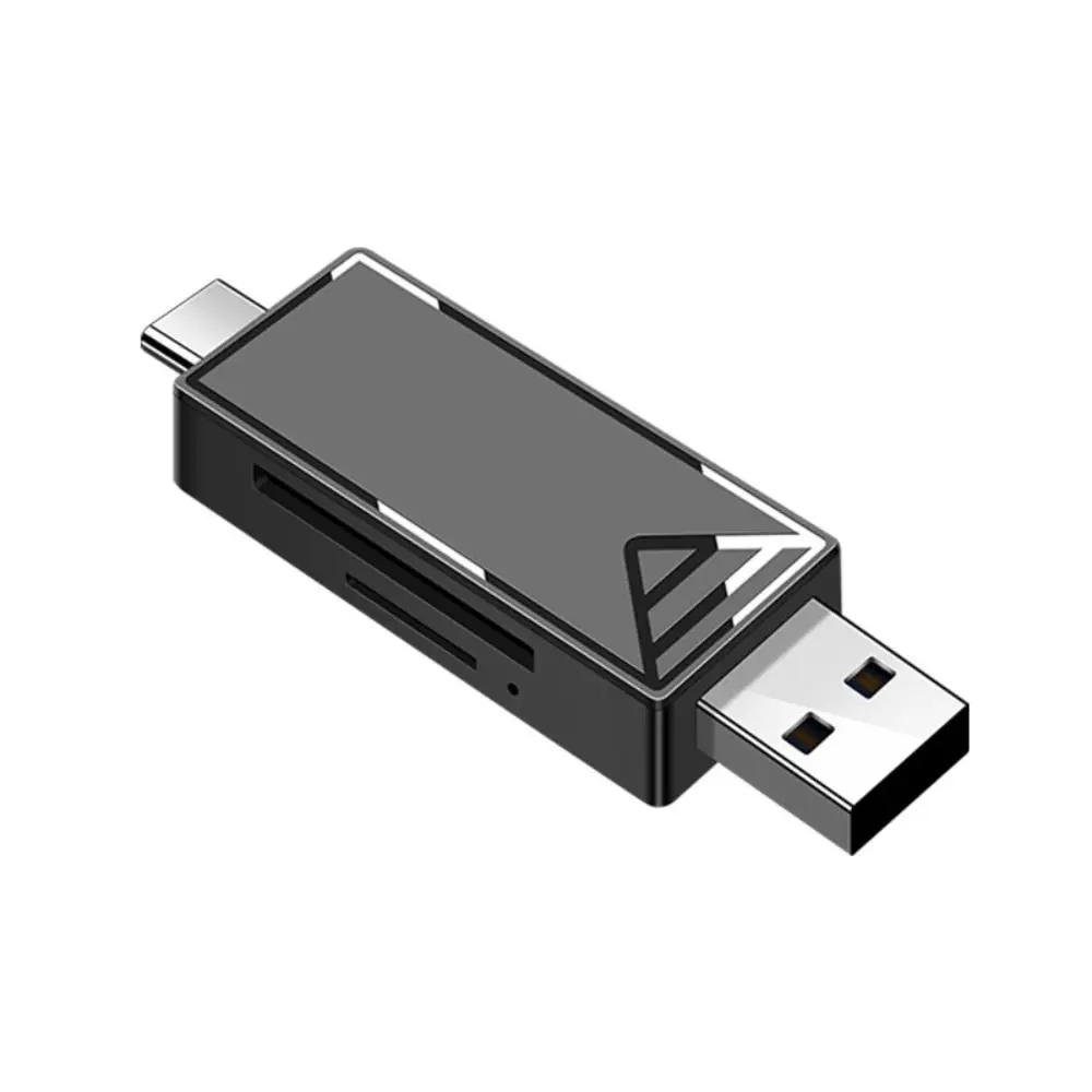 2-in-1 USB 3.0/2.0 Card Reader 2TB Large Capacity Dual-Slot TF/SD Card Adaper Portable Multifunctional High Speed Adaper
