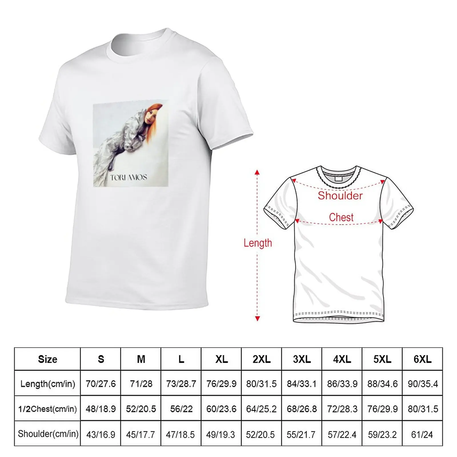 New Tori Amos Little Earthquakes Horse Promo Print Photo T-Shirt Short sleeve quick-drying t-shirt oversized t shirts for men