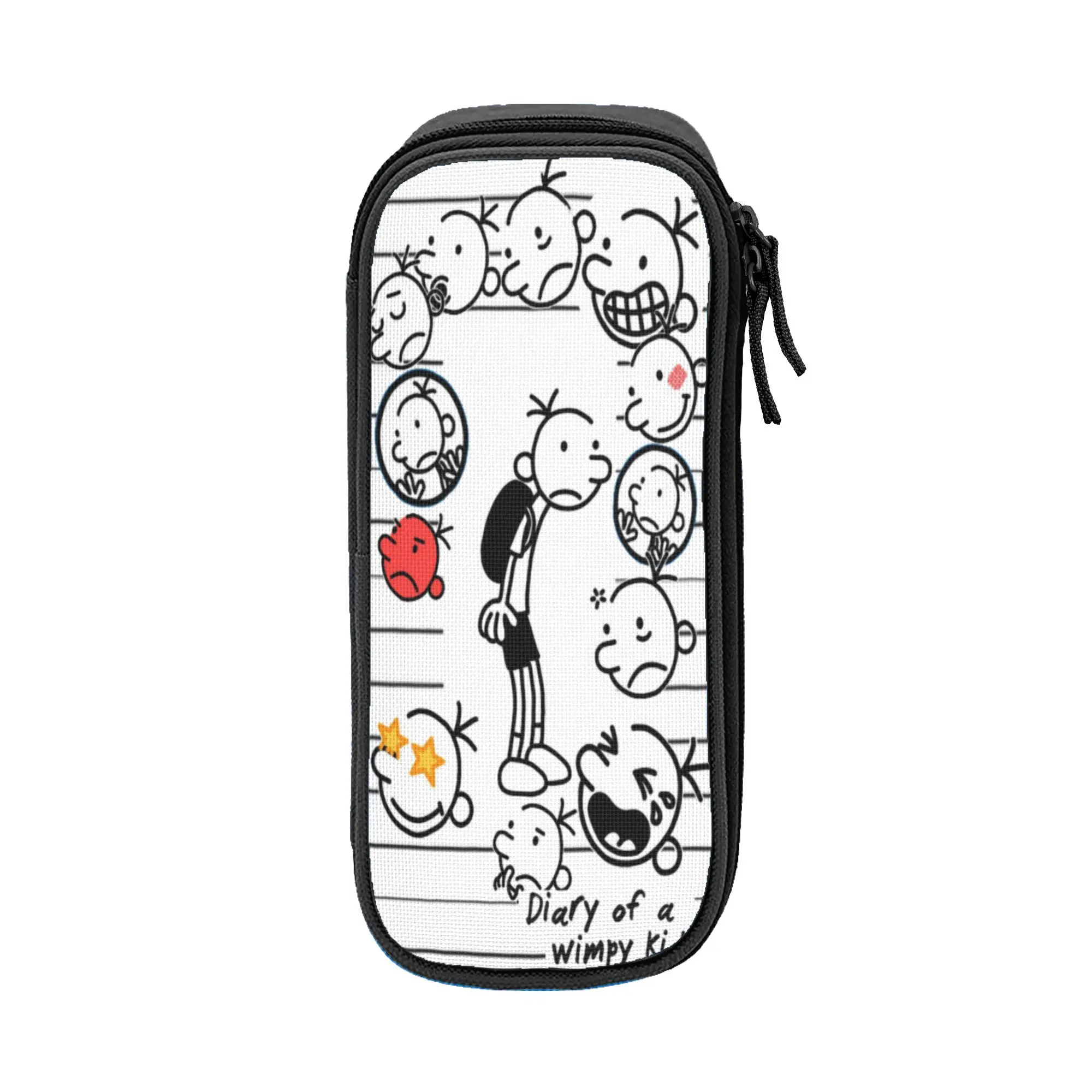 Diary Of A Wimpy Pencil Cases Creative   Pen Box Bags Girls Boys Large Storage School Supplies Cosmetic Pencil Box