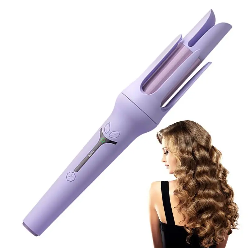 Automatic Curling Iron Electric Curling Iron Auto Rotating Anti-Scald Hair Curling Wands Hair Curler Hair Waver 3 Temperature