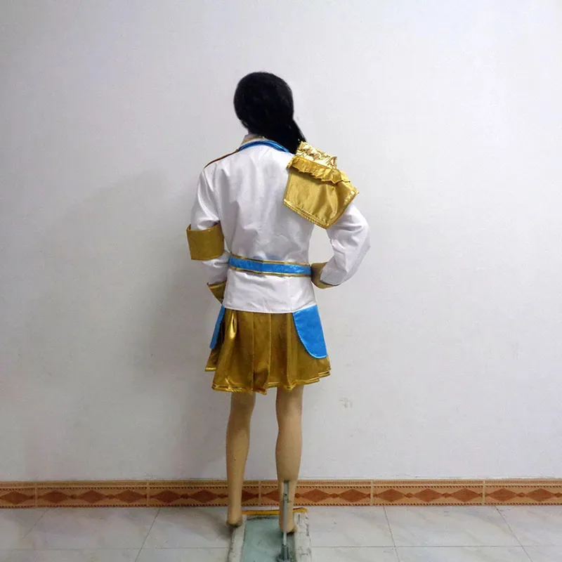 CyLOL Luxanna Battle Academia Prestige Lux Halloween Uniform Outfit Cosplay Costume Customize Any Size