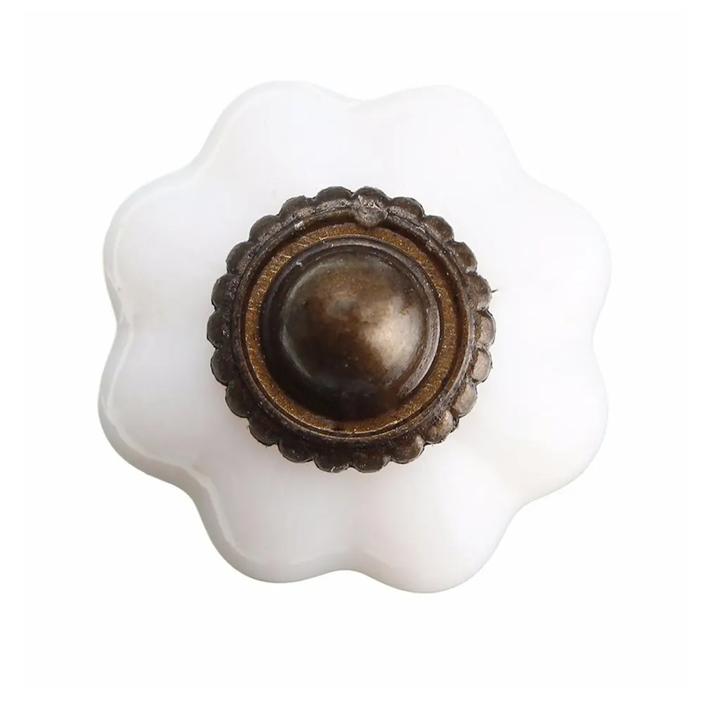 Pumpkin Shaped Plastic Cabinet Pull Handle for Cupboard Drawer Wardrobe Door Decorative Knob Stylish Home Decoration Accessory