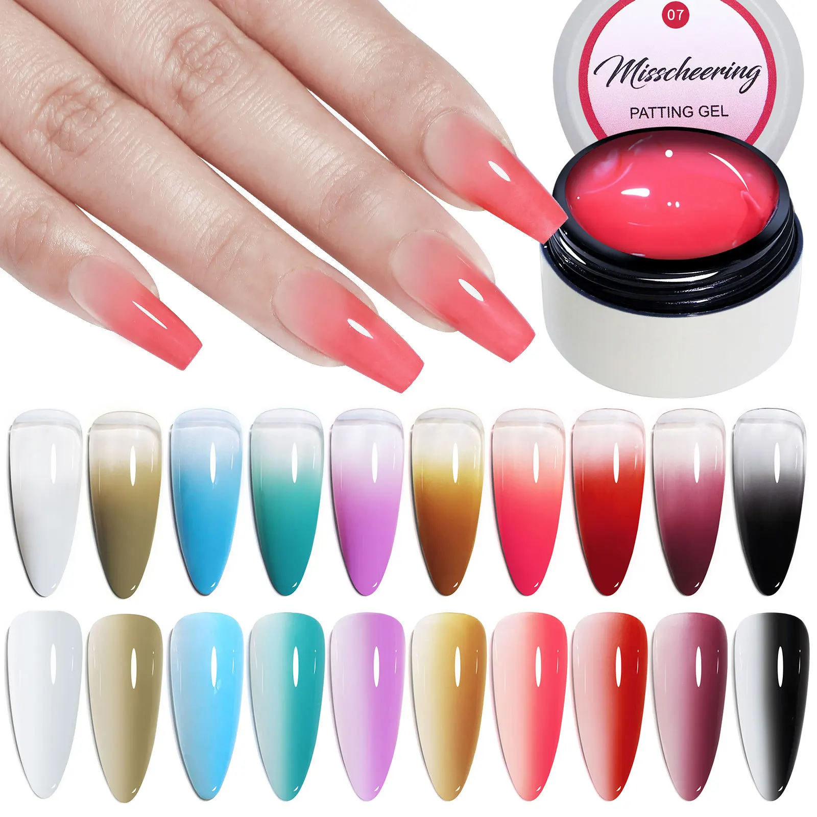 CHUNSHU 8ml Color Painting Gel With High Saturation Soak Off UV Gel Nail Polish Long Lasting Nails Art Manicure Design  Gradient