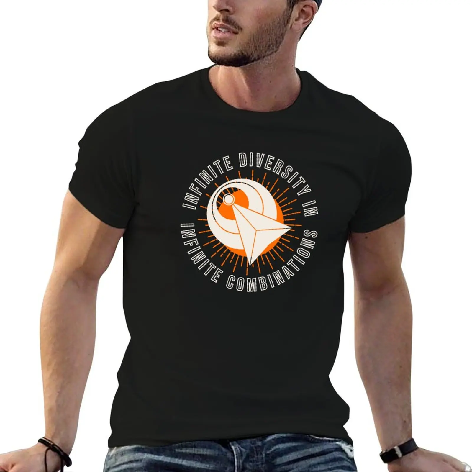 Star Trek : La série originale, diversité infinie, combinaisons infinies, t-shirt à manches courtes pour le travail quotidien