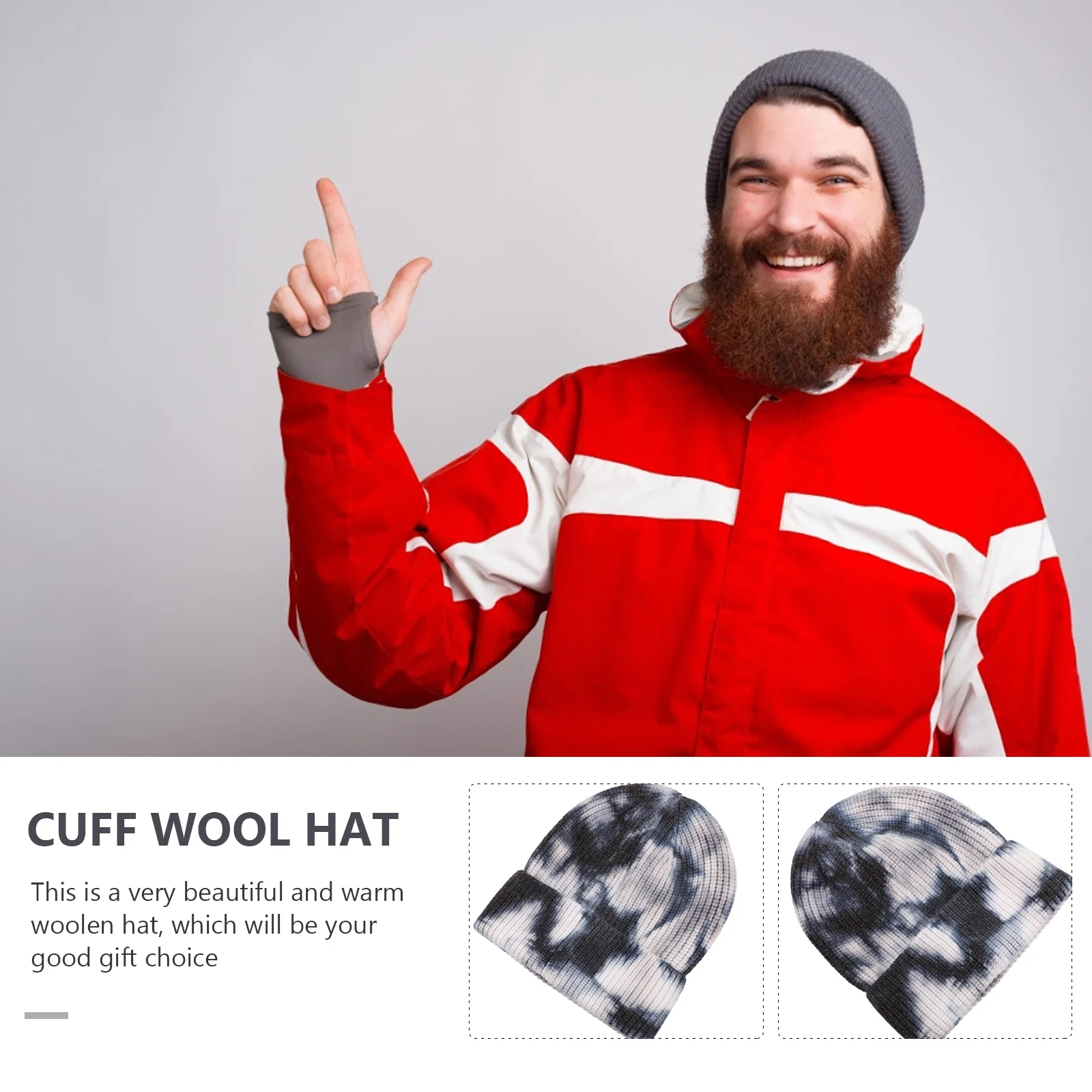 

1Pcs Winter Warm Wool Knit Hat Comfortable Acrylic Beanie Hat for Women Men Fashion Caps Beanie Hats Men Women Knit Hats