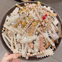 Pinces à cheveux en résine de haute qualité pour femmes, accessoires de mode, adaptées aux vacances quotidiennes, bijoux pour filles, 10 pièces/ensemble 2