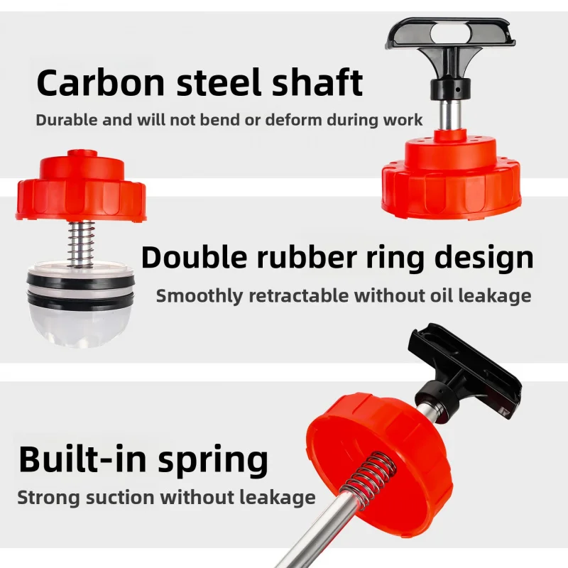 new patternCoolanteng1.5LSyringe Type Engine Oil Gear  Fuel  Tool Pumping and Filling Dual-Purpose  Extraction