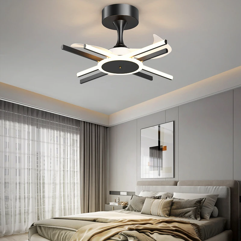 Living room decoration bedroom decor led Ceiling fans with lights remote control dining room Ceiling fan light indoor lighting