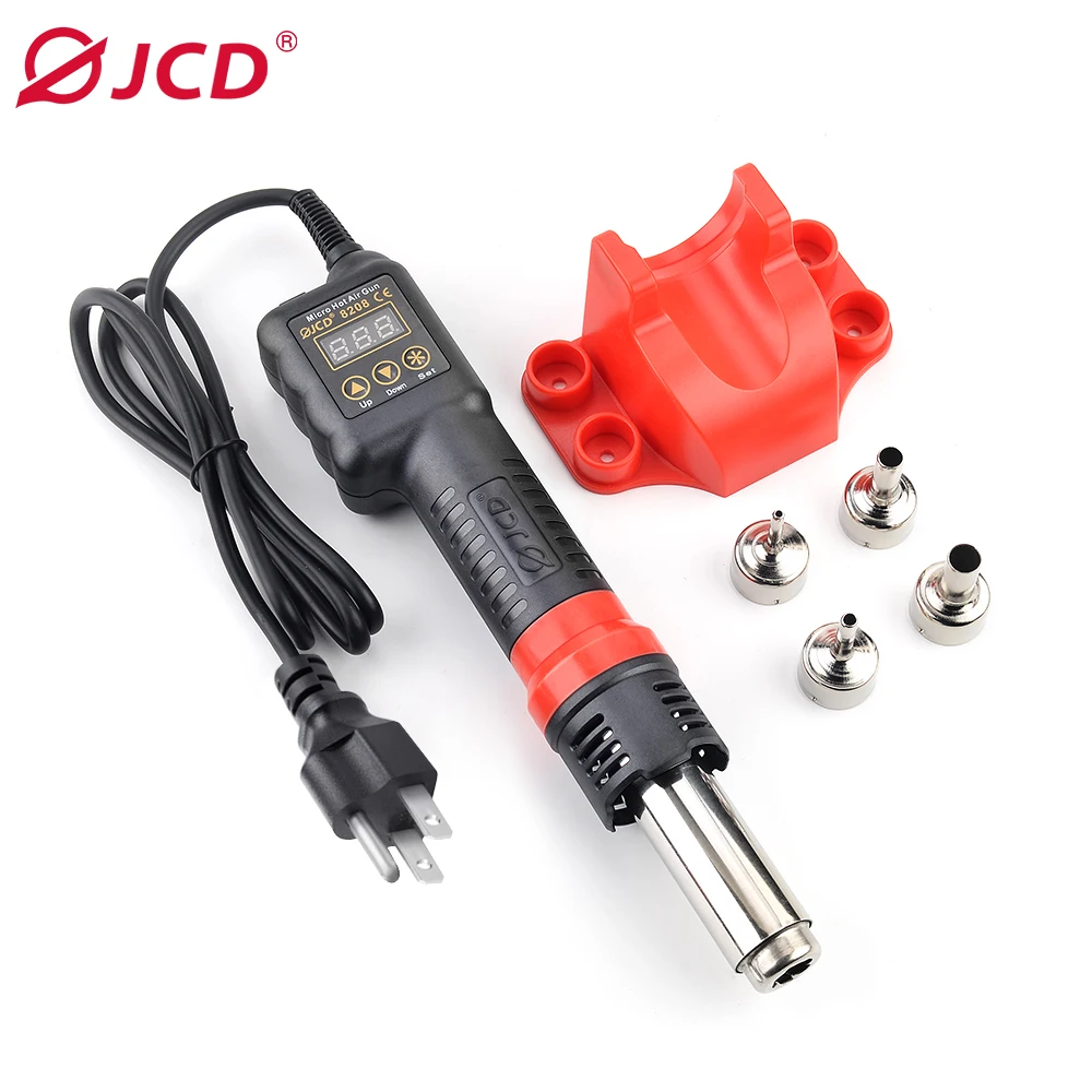JCD 8208‑2 750W Micro Soldering Station LCD Digital Hot Air Gun BGA IC Desoldering Welding Repair Tool