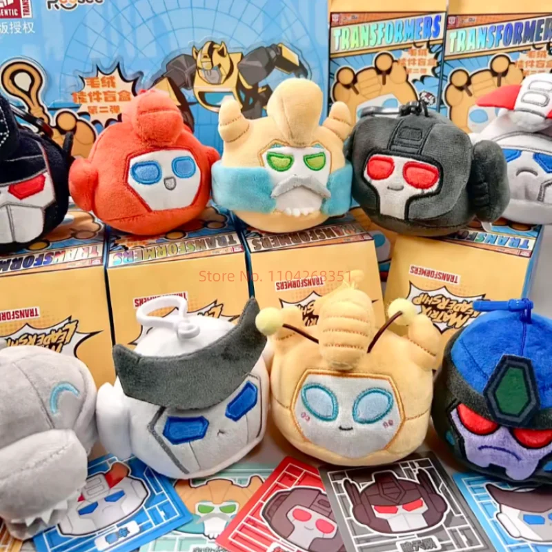 

Плюшевые игрушки-брелоки REESEE V2 Transformation Mini Series: Старскрим, Мегатрон, Немезис Прайм, Гримлок (случайный выбор), подарки для декора