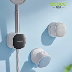 ECOCO Shower bracket, universal shower head, nozzle mounting, non punching suction cup holder, adjustable bathroom base