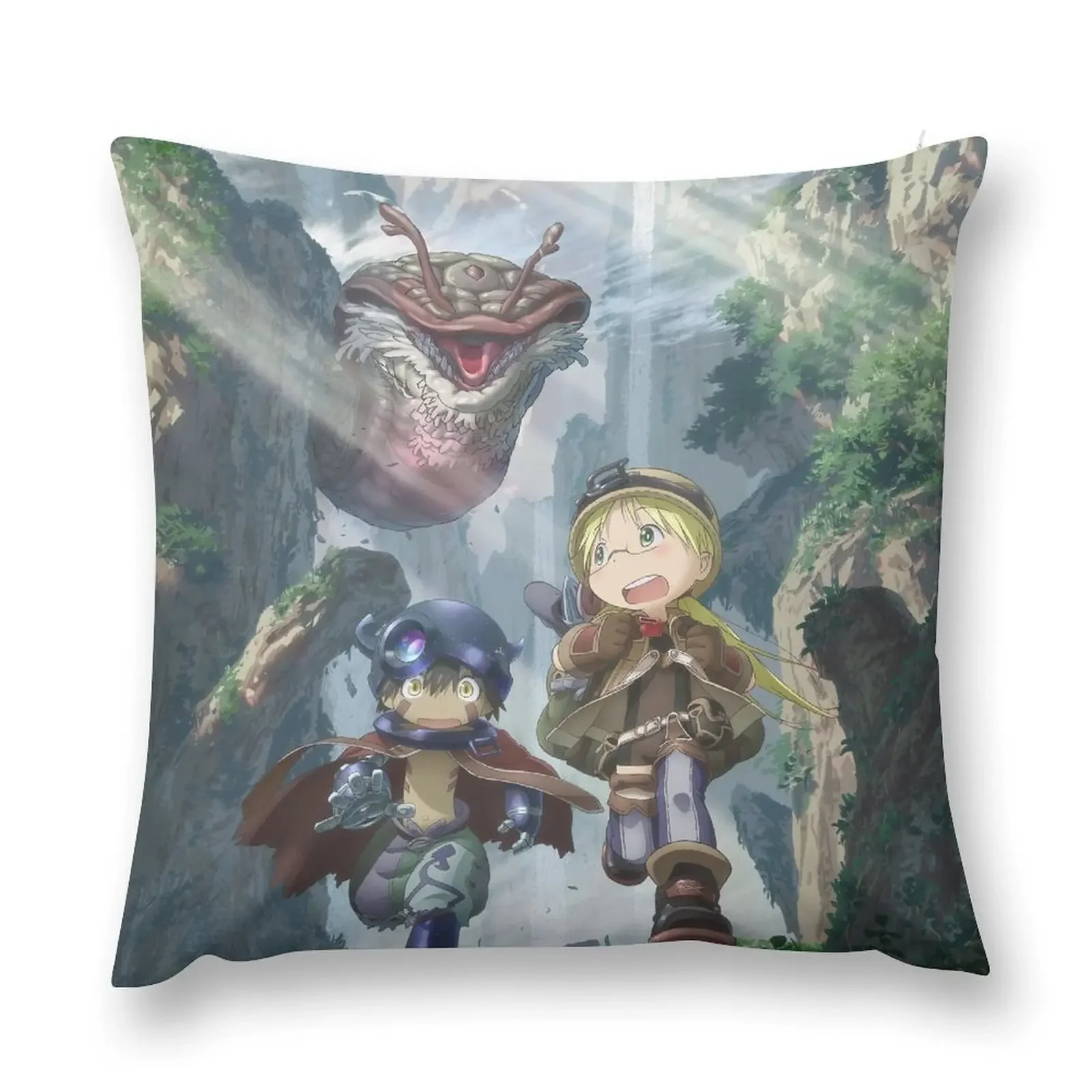 Made in Abyss Throw Pillow christmas supplies luxury decor pillow