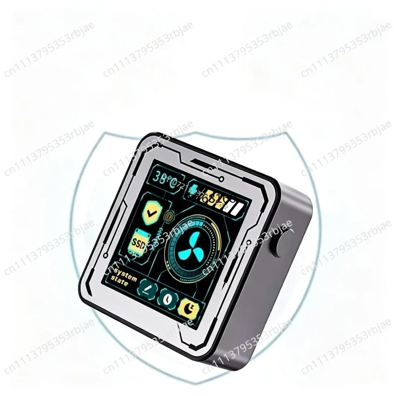 Suitable for M.2 Nvme 2230 Solid State S2 Turbine Cooling Visualization Mobile Hard Disk Case