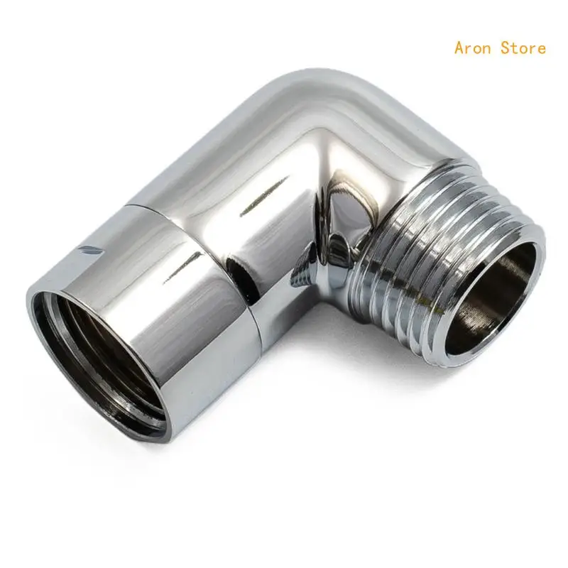 Handhold Shower Arm Extension Elbow Connector High Pressure Resistant Adapter 90degree Can Change Elbow Connectors