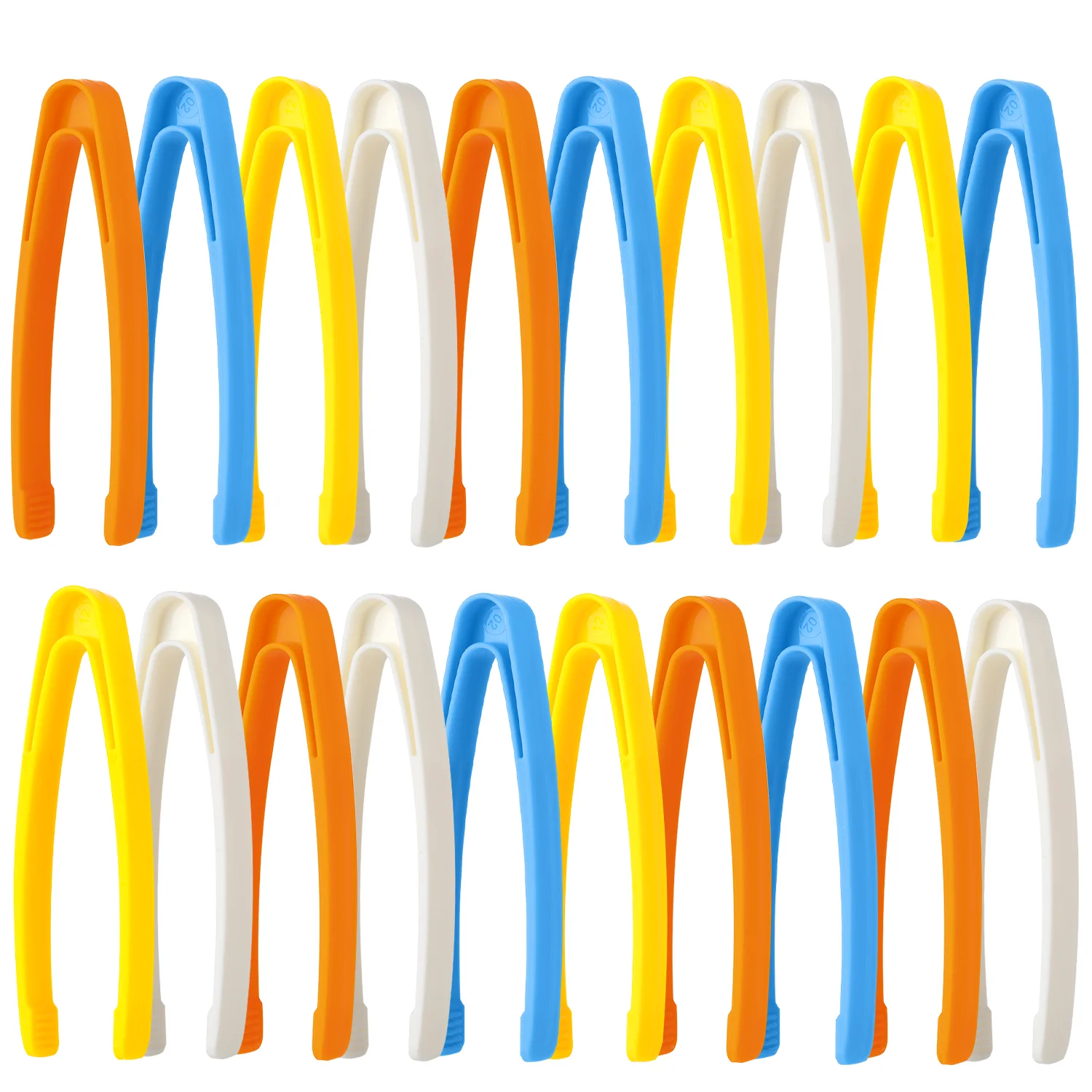 

20PCS Fine Motor Plastic Tweezers for Kids,Preschool Learning Activities,Sensory Bin Tools,Home Classroom School Use Game Tools