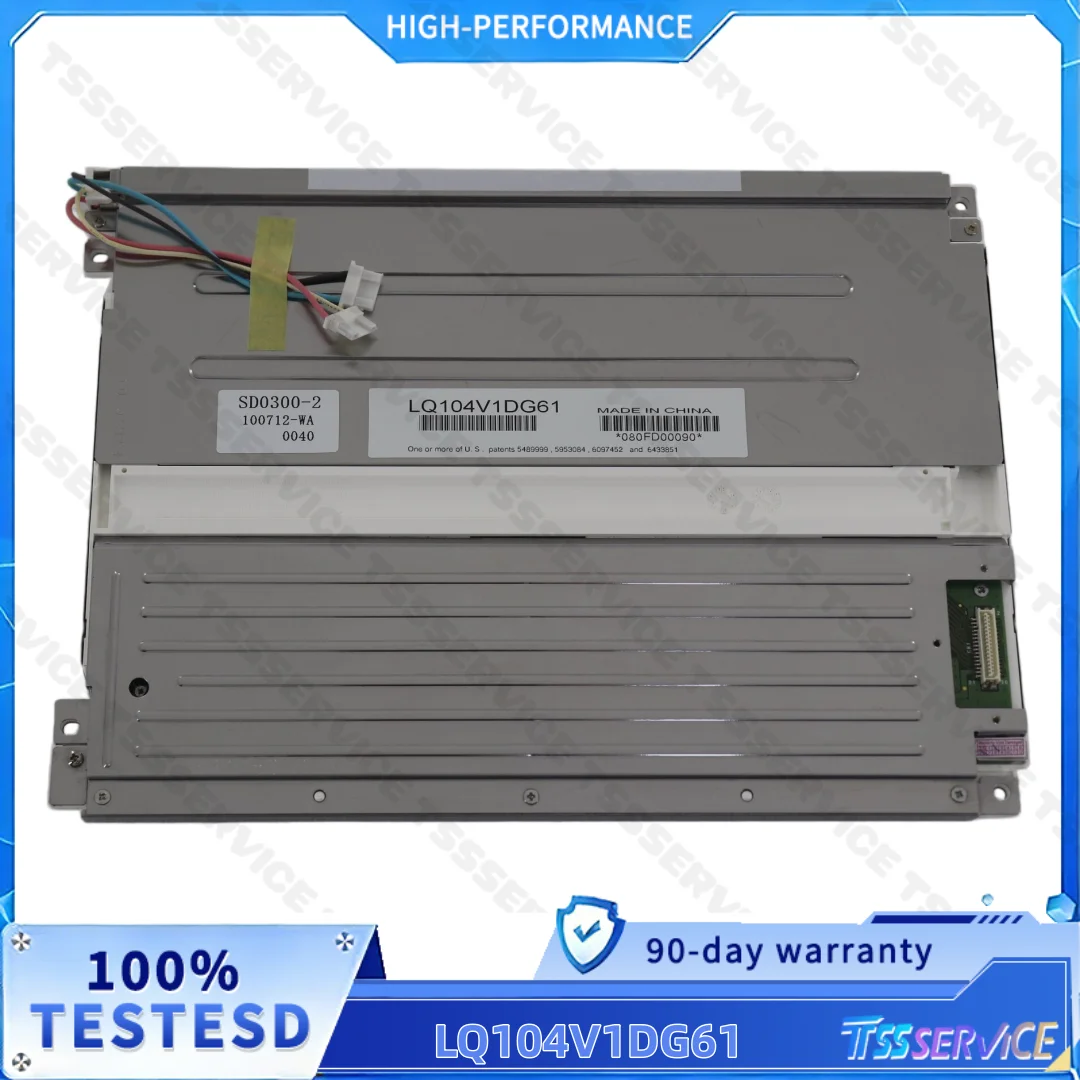 LQ104V1DG61   10.4 inch TFT LCD with 640*480 Resolution for industrial display applications