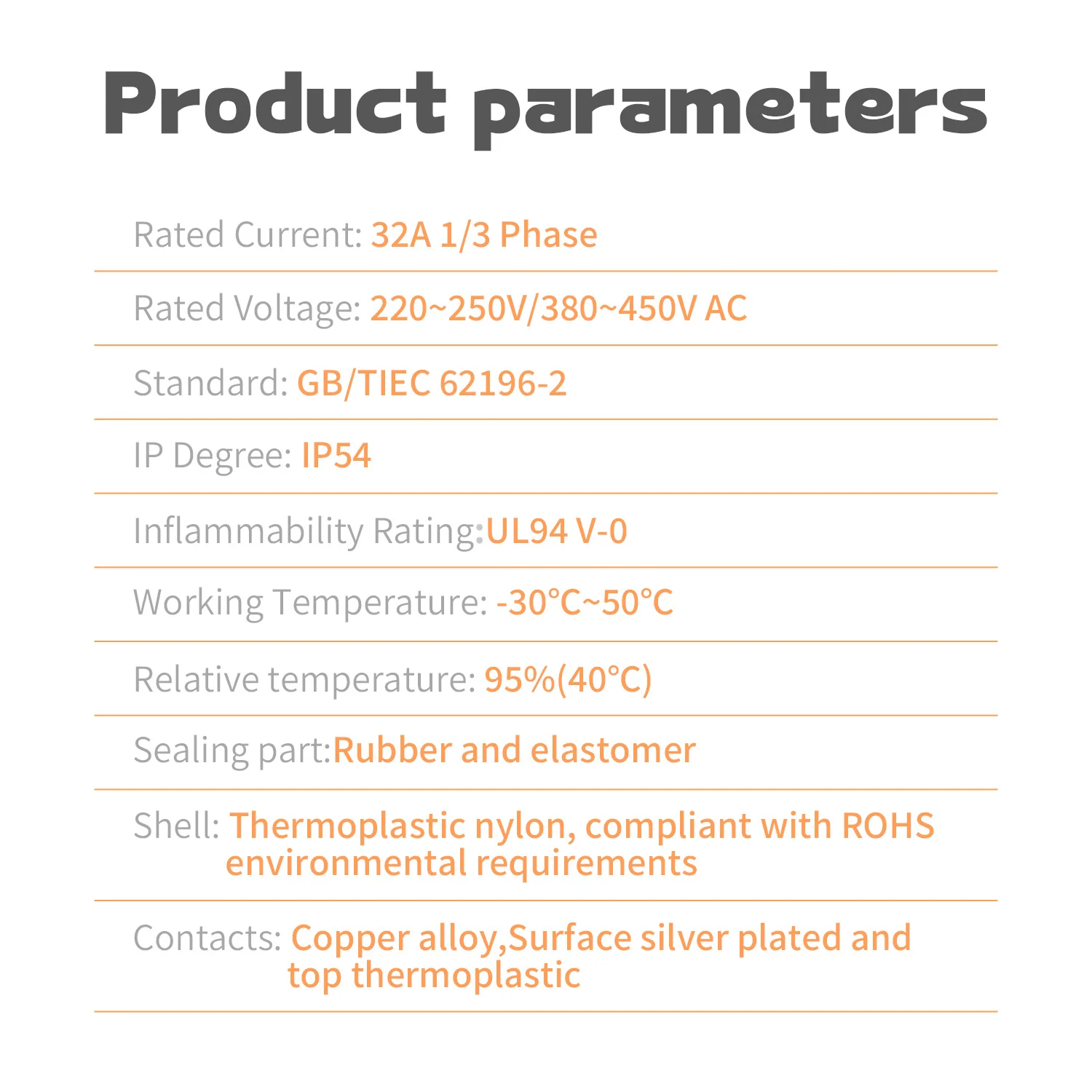 GOODCELL EV充電ステーションアダプター GBT - タイプ2 IEC 62196-2変換コンバーター EVSE 1/3相コネクター 16/32A タイプ2車用