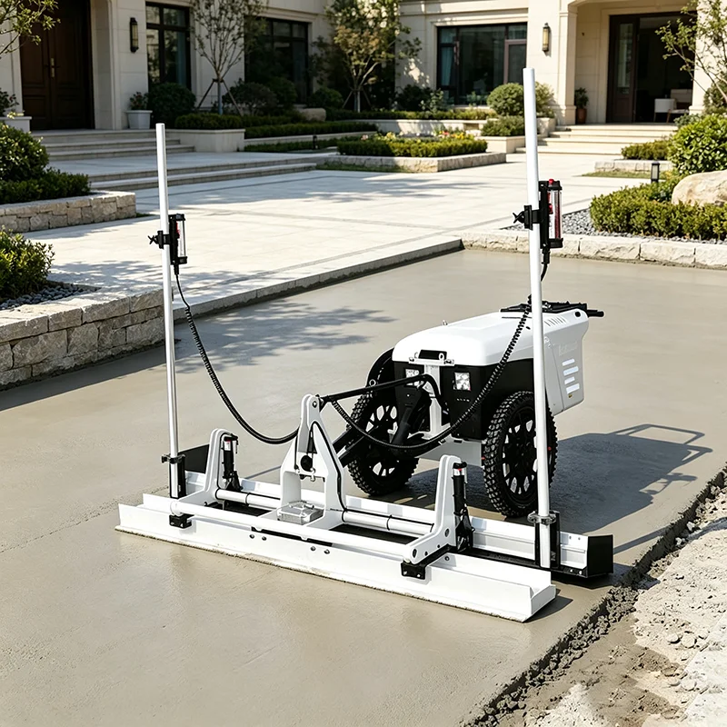 Walk‑behind Concrete Laser Screed Portable Concrete Leveling Equipment for Small Construction Projects