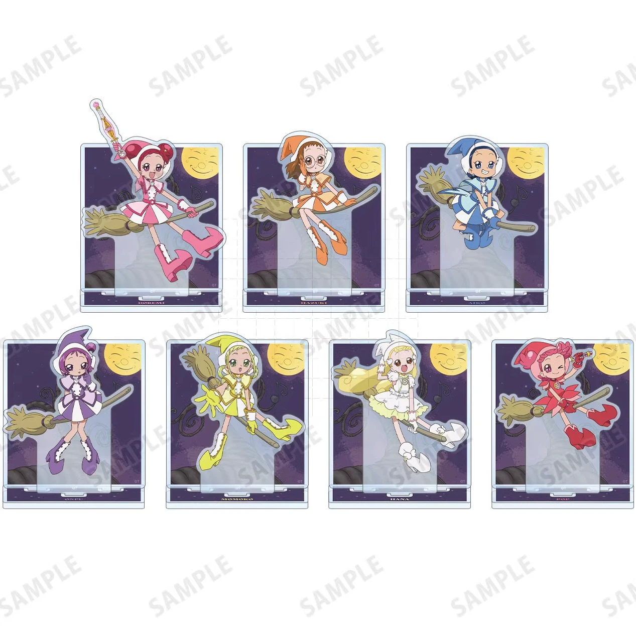 Anime Ojamajo Doremi Magical Acrylic Stand Doll Game Hazuki Hana Onpu Aiko Momoko Figure Model Plate Cosplay Toy for Gift