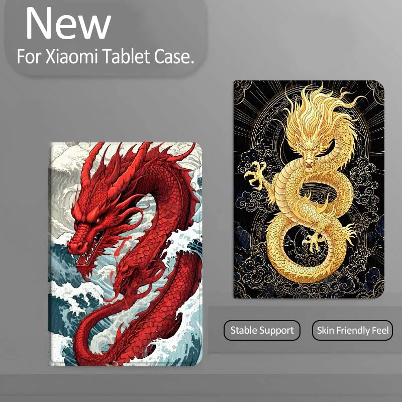 

Anime Dragon Art For Xiaomi Redmi Mi Pad 4 5 6 7 8 K SE Mini Pro Plus Max 10.1 11.2 inch Tablet Case
