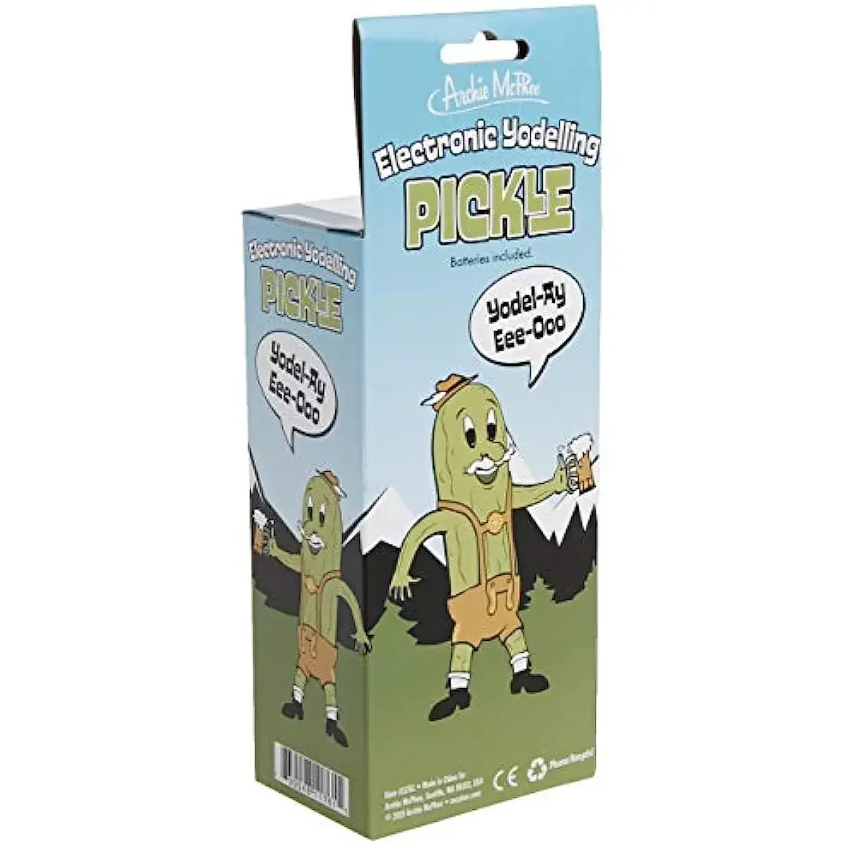 Yodeling Pickle: A Musical Toy, Fun for All Ages, Great Gift, Hours of Mindless Entertainment yodeling pickle