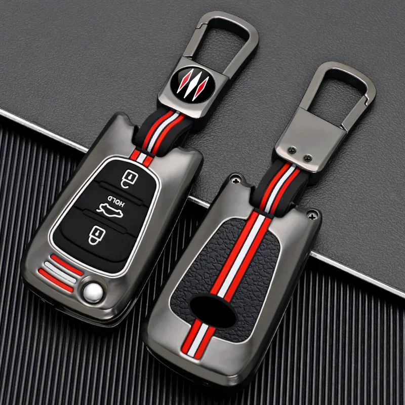 Car Key Case For Kia Sportage Rio 3 Soul Optima Ceed Pro K5 K2 Pride For Hyundai i20 i30 ix20 ix35 Elantra Accent Shell Cover