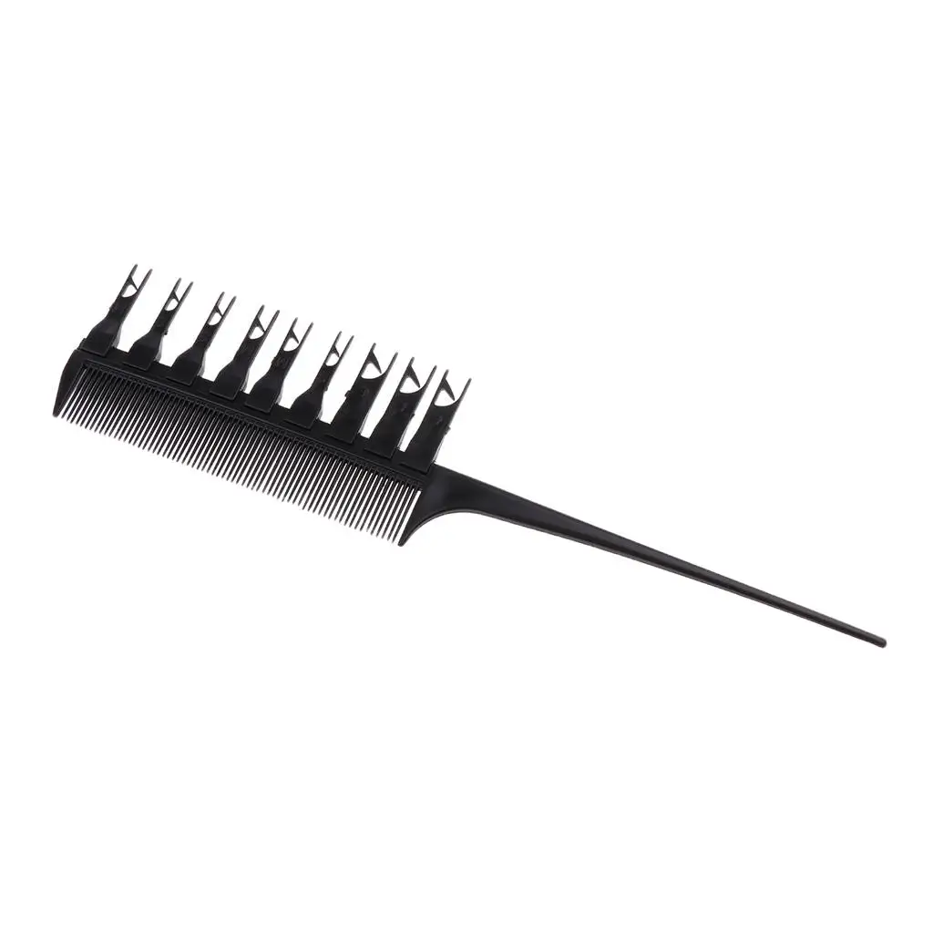 

Professional Hair Highlighting Comb Antistatic Weaving Tool for Hair Coloring Kit in Salon and Home Use