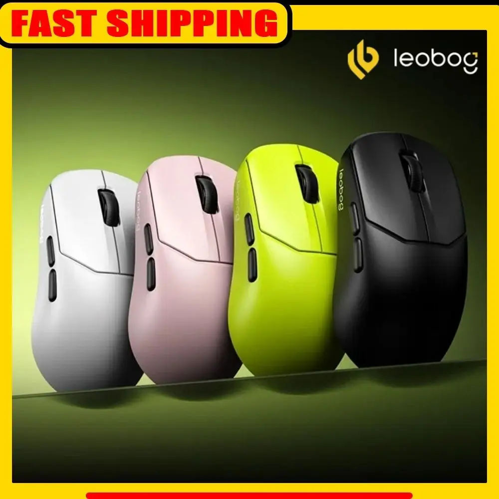 

Беспроводная мышь LEOBOG GM2 Pro Bluetooth, 3 режима, легкая, для геймеров, низкая задержка, 500 мАч, для FPS, ESGO, Valorant, подарок