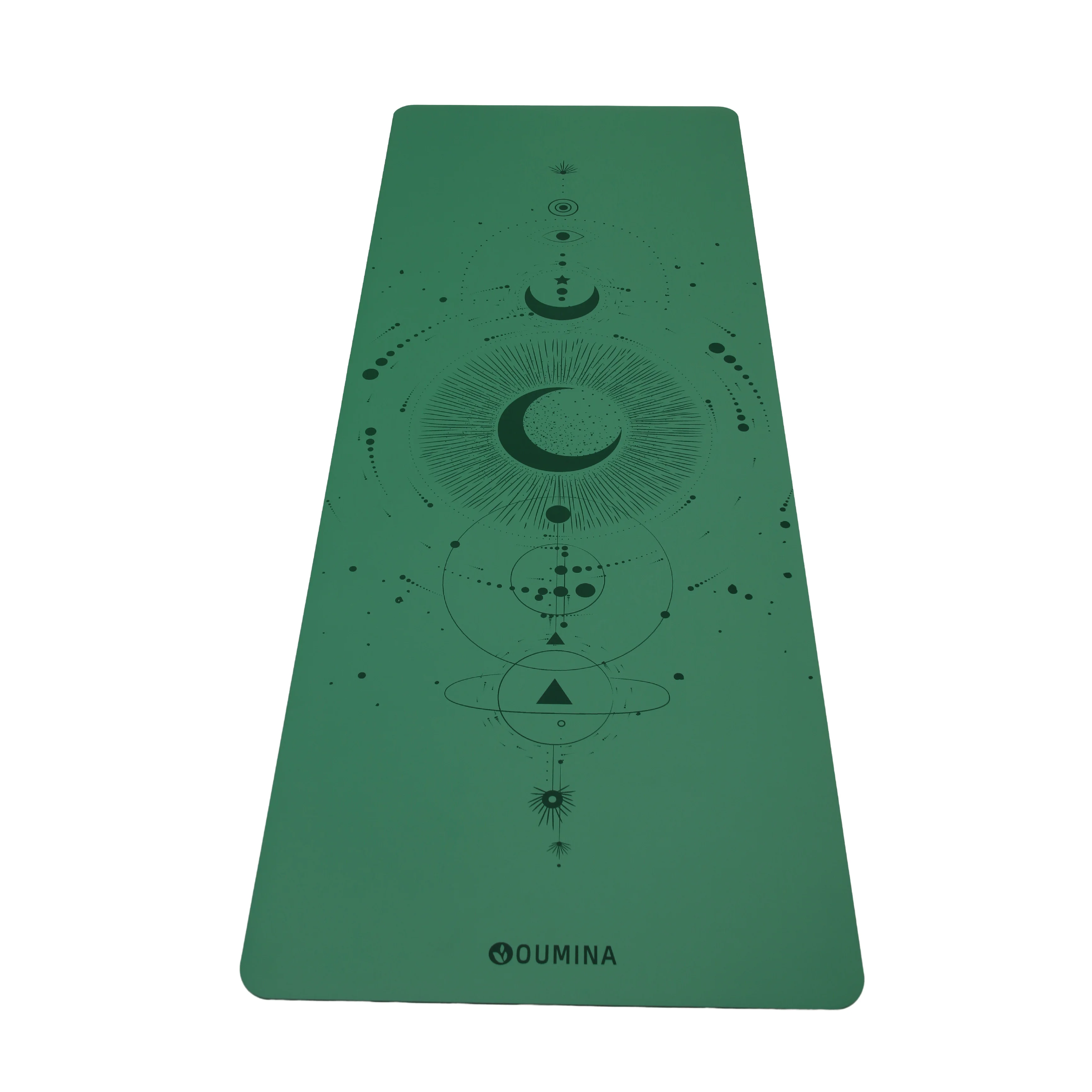 

4mm Thick Customized Fitness Yoga Mat Non-Slip Natural PU Rubber With Logo Printing Premium Yoga Mat 11