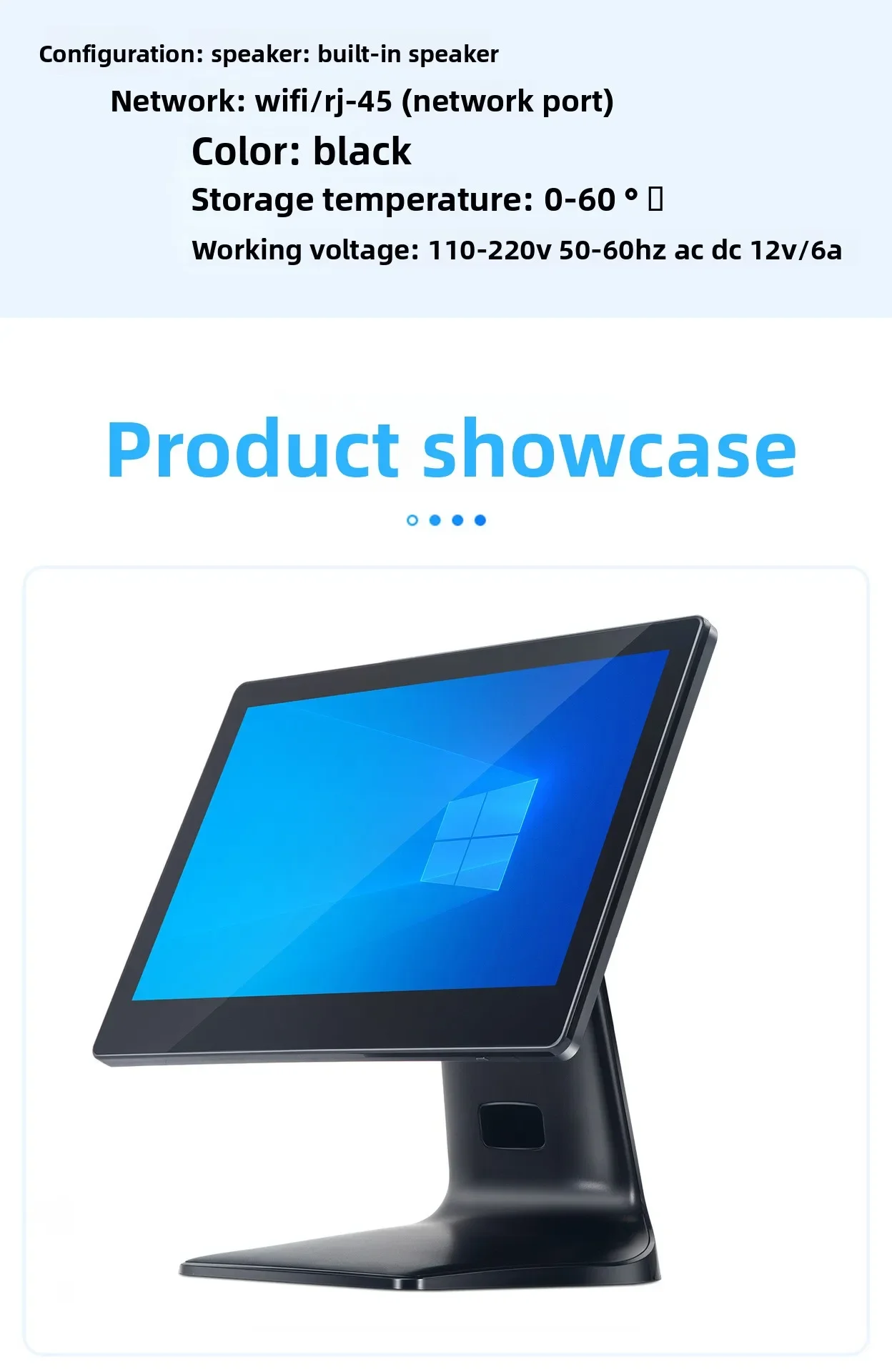 Overseas Popular Cash Register Equipment All-in-one Touch Screen Cash Register