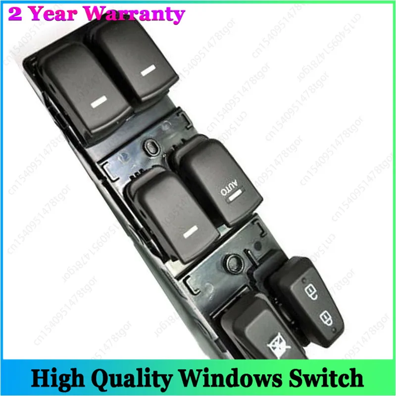

New Gray Color Front Left Driver Door Power Window Switch For Hyundai Sonata 2011-2014 93570-3S000RAS 935703S000RAS