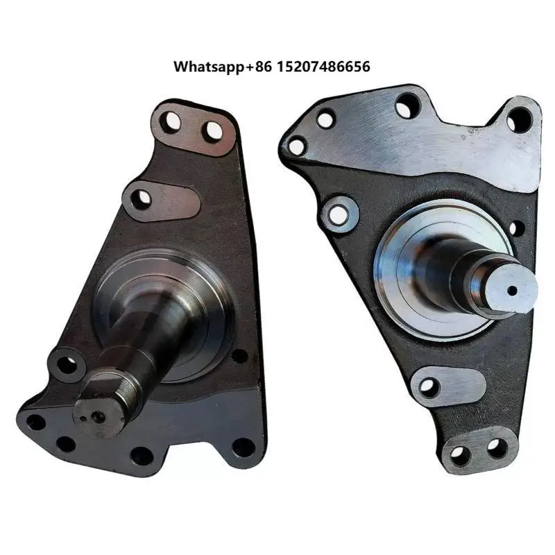 New Durable HR9 Front Axle Left Steering Knuckle AZ9100414014 for Truck Parts Made of Durable Metal