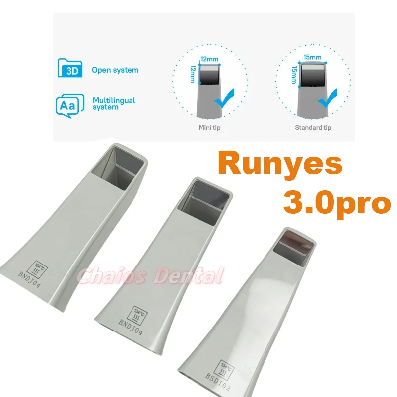 1Pc Dental Runyes 3.0 Pro Intraoral Scanner Original Scanning Tips Standard/Mini for Digital Dental 3.0 Pro Intraoral Scanner