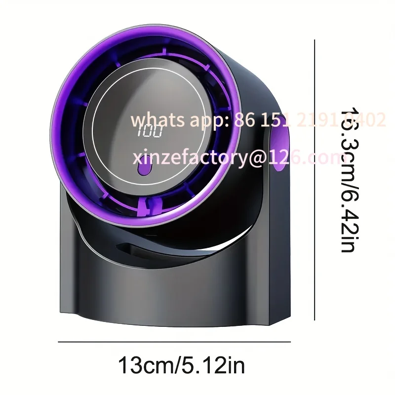 

Customizable Smart Electric Fan Usb Multifunction Bladeless Fan Desktop Silent Wall Mounted Ventilator Fans