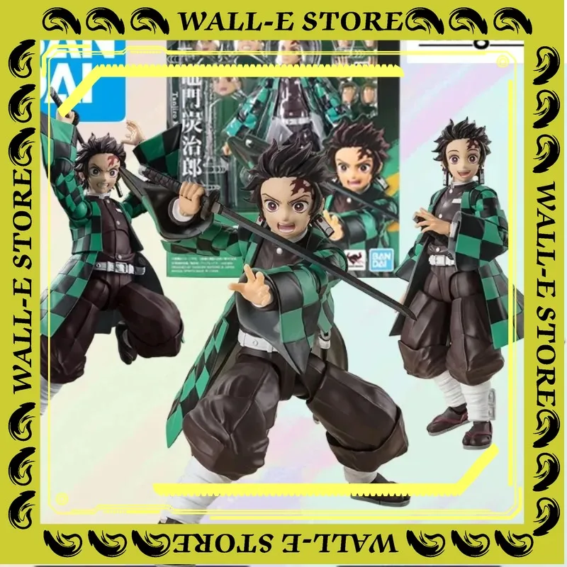 

В наличии: Фигурка Bandai S.H.Figuarts SHF Demon Slayer Kimetsu No Yaiba Камадо Танджиро Ренгоку, аниме-фигурка, модель, игрушка, подарок