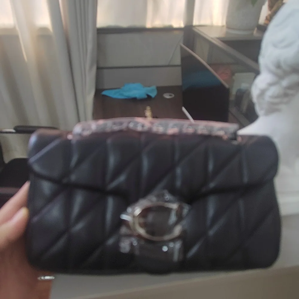 

2025 new diamond pattern chain Y2K women's bag, diamond pattern leather small square bag, single shoulder messenger bag, handbag