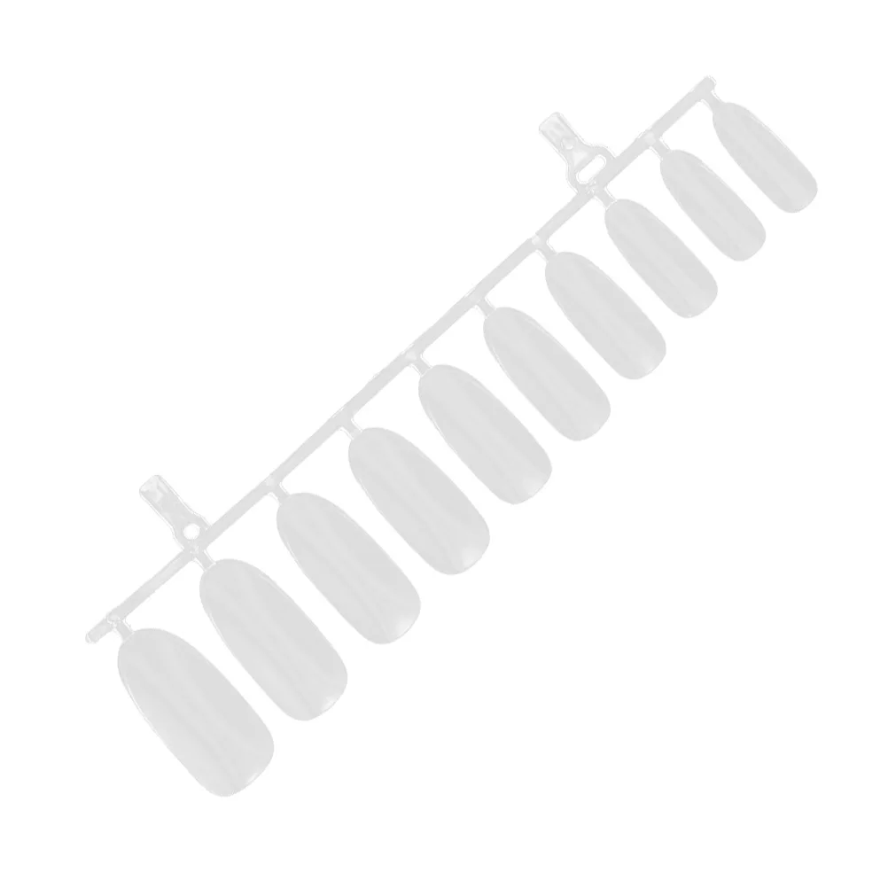 

300Pcs High-Grade False Nails Traceless Frosting Tips for Nail Art Easy to Design and Shape Nail Salon Supplies