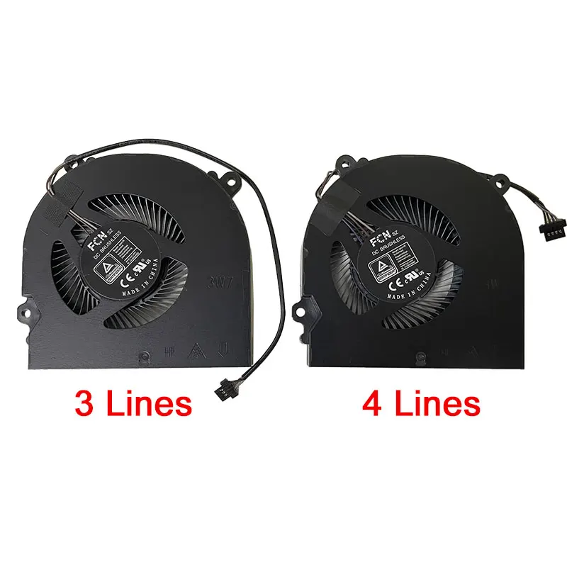 New Laptop cpu cooling fan For Mechanical Revolution Z1 Deep-sea For Titan X1 X2 T90-T1C T90-T6C T90-TB1 F117-F1C