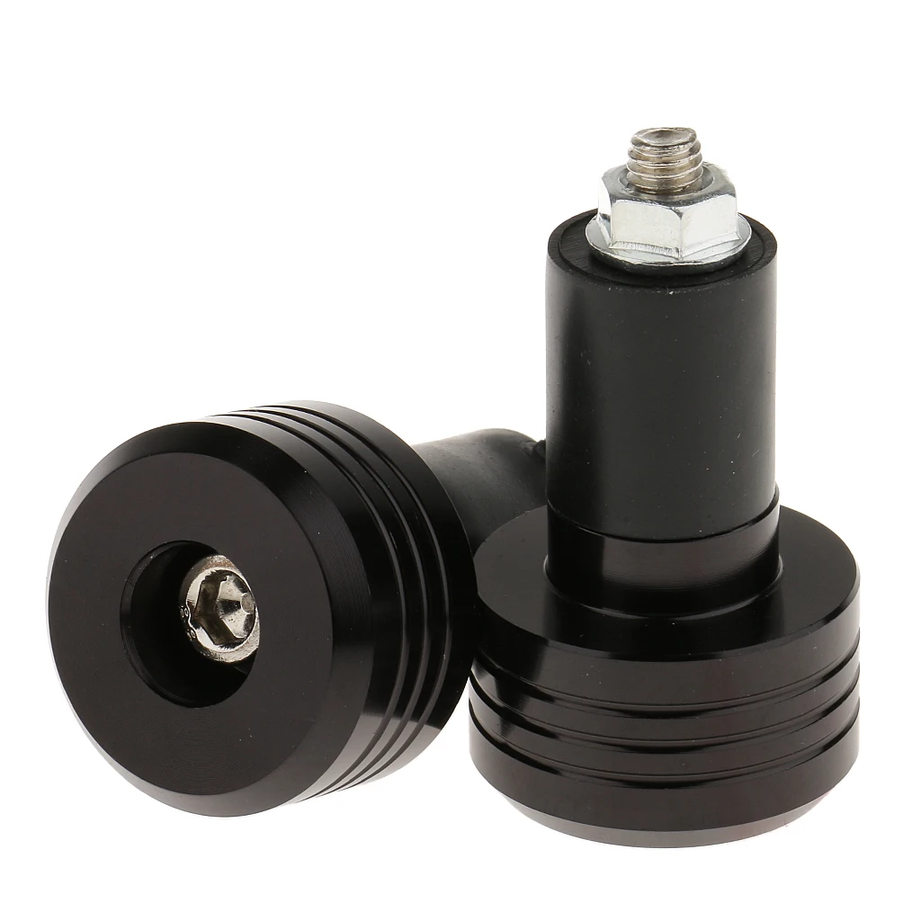 

1 Pair rcycle Handlebar 22mm Bar End Caps Plugs Frame Slider Accessories