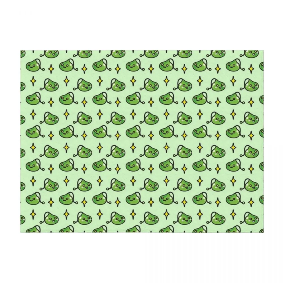 

Cute Maplestory Slime Throw Blanket Blankets For Bed Sofa Quilt Flannel Nap Blankets